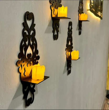 DIY Miniature shelves Wooden Decor For Wall Decor